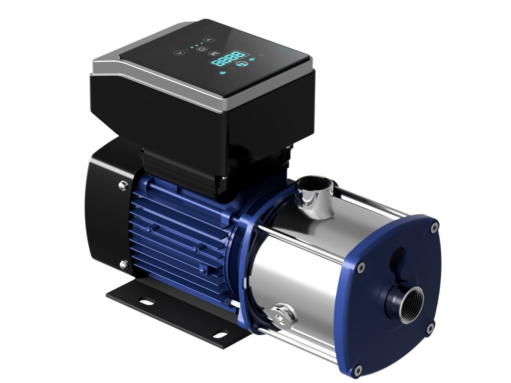 Self-Priming Horizontal multistage Centrifugal Pump with motor mounted VFD (CMEW-P Series)