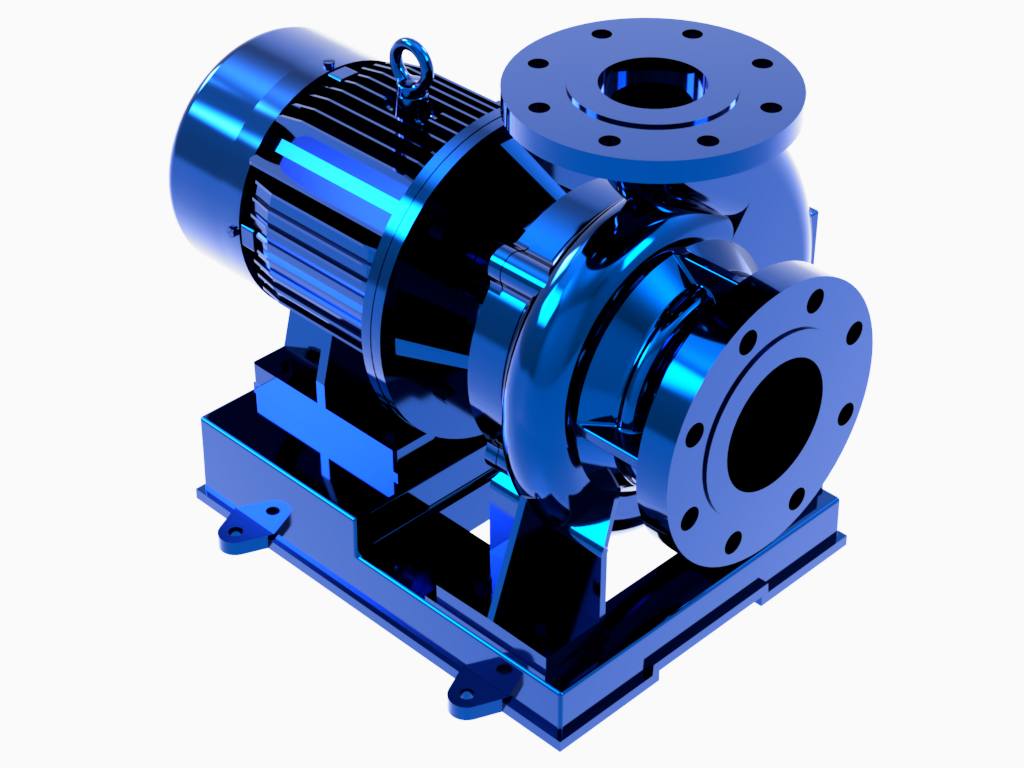 End suction close coupled Pump (ECW Series)