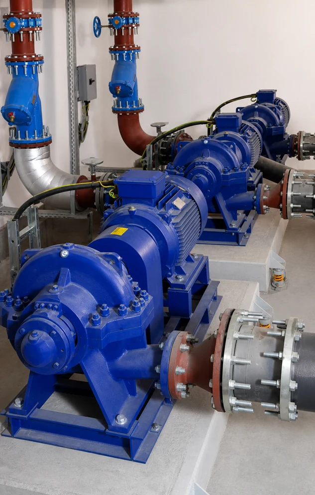 Winflo HSW split-case pump installation at Al Huwaylat School